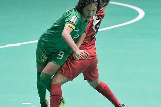 El Preconte Telde ficha a la jugadora internacional boliviana Karla Ticona/TA.